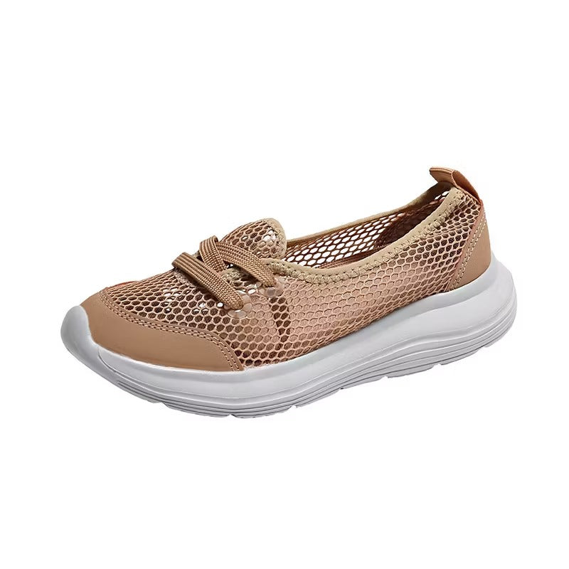 Mesh Walking Shoes for Women, Lightweight & Supportive